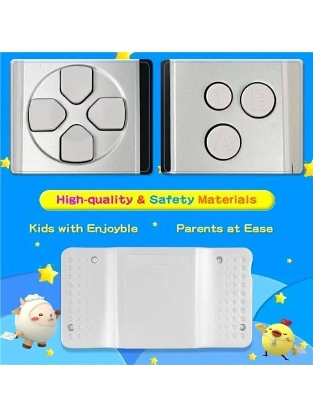 Kids Handheld 168 Built In Games Console Children Ages 4-12 Retro Classic GRAY